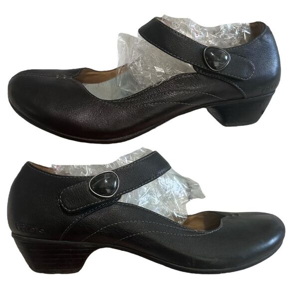 Taos Footwear Samba Black Mary Jane Dress Pumps Women's Size 6.5 US - Picture 1 of 12